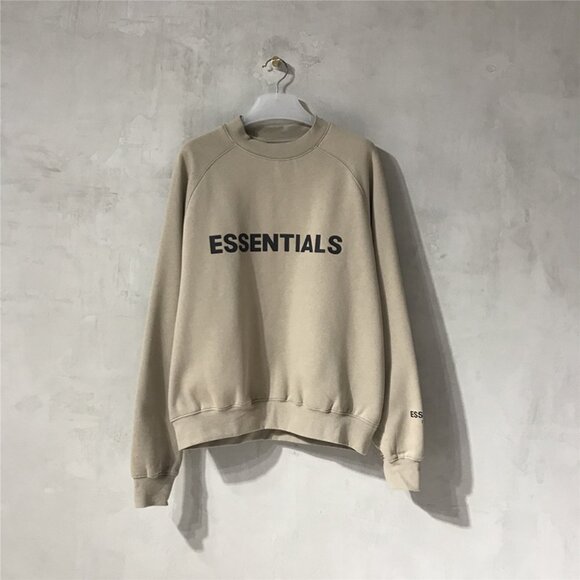 Fear of God Khaki Crew Neck Sweatshirt - Picture 1 of 6